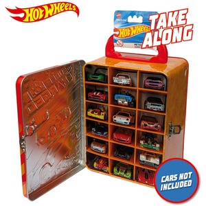 Hot Wheels 1-64 Scale Metal Car Carry Case - Red