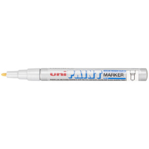 Uniball Paint Marker Pen PX-21 Silver - Silver by Uni-ball