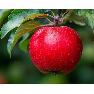 Apple Fiesta Fruit Tree 6ft, 12L Pot by Directplants - Red by Direct Plants