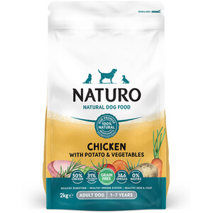 Naturo Grain Free Dry Dog Food - Chicken and Potato by Naturo