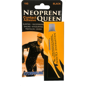Neoprene Queen Wetsuit Repair Adhesive 15g - Black by Stormsure