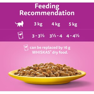 Whiskas 1+ Pouches in Gravy - Poultry Feasts by Whiskas