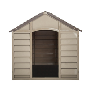 Large Easybuild Plastic Dog Kennel - Mocha