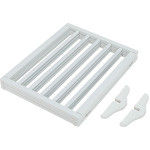 WhiskerJoy Wooden Foldable Pet Gate - Grey / 139cm by WhiskerJoy