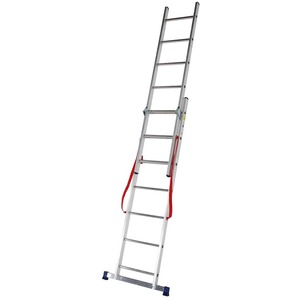 2 Metre 3Way Ladder - Silver by TB Davies