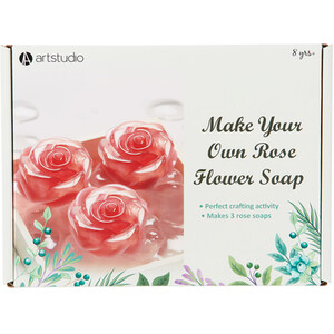 Make Your Own Rose Flower Soap Kit - Multicolour by Artstudio