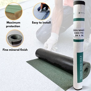 Standard Grade Shed Roofing Felt (5m x 1m) - Green by NOVECRAFTO