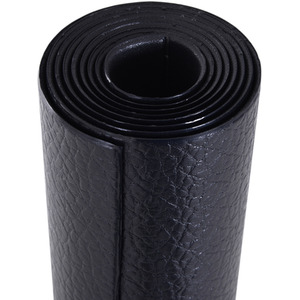 HOMCOM Thick Equipment Gym Mat - Black / 200cm by HOMCOM