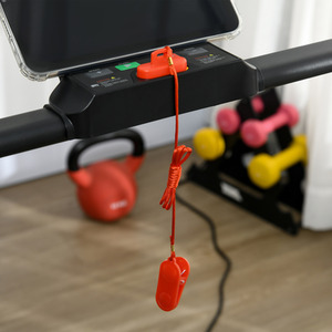 HOMCOM Folding Walking Treadmill Aerobic Walking Exercise Machine LED by HOMCOM