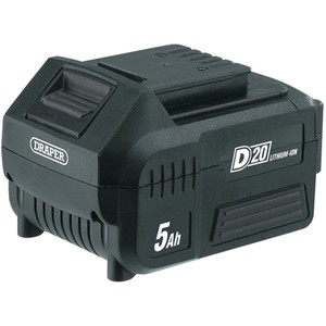 Draper D20 20V Battery - Black / 5.0ah by Draper