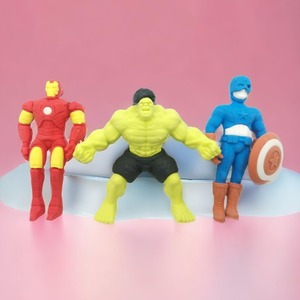 Fancy Avengers Shaped Eraser Pack of 3 by LOS Select