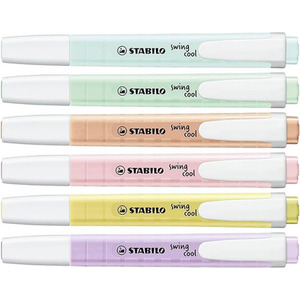 STABILO Swing Cool Marker Pens - Pastel by STABILO