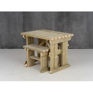 Yews Picnic Bench - Wooden Garden Table and Bench Set by Arbor Garden Solutions