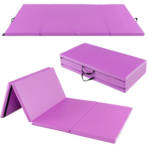 Folding Soft Floor Mat Gym Mat by Costway