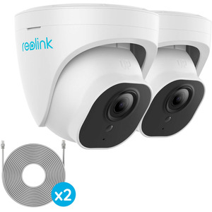 Reolink 4k Add-On Poe Dome Camera Twin Pack - White by Reolink