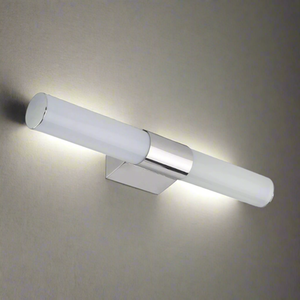 CGC SASS Chrome IP44 Bathroom Mirror Wall Light 12W - Chrome by CGC Lighting