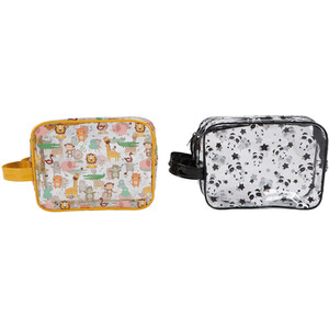 Animal Print Toiletry Bag - Multicolour