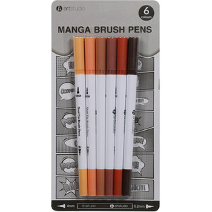 Art Studio Manga Brush Pens by Art Studio