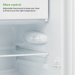 Willow 107L Under Counter Larder Fridge with Ice Box - White by Willow