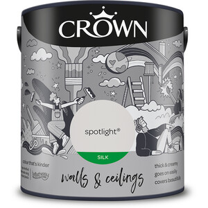 Crown Walls and Ceilings Silk Emulsion by Crown Paints