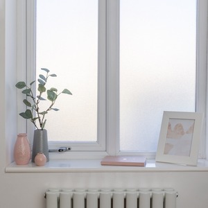 dc fix Milky Self Adhesive Vinyl Wrap for Windows by d-c-fix