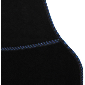 Universal PVC Backed Carpet Car Mat Extreme Set - Black / 1.76kg by JVL