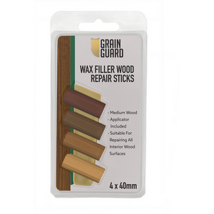 Wax Filler Wood Repair Sticks - Medium Wood by Grain Guard