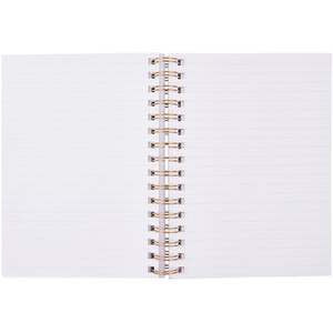Highland Cow Chunky Wiro Notebook A5 - Cream