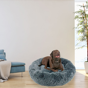 Fluffy Dog Bed in Dark Grey - Dark Grey / XL by Actiaspet