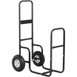 Set of 2 Garden Sack Trolley - Black by Yaheetech