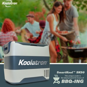Koolatron SmartKool Bluetooth Enabled Cooler Freezer - Silver / 50l by Koolatron