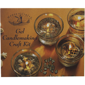 House of Crafts Gel Candlemaking Craft Kit - Multiple Colours by House of Crafts