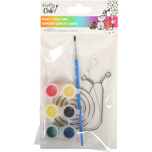 Paint Your Own Garden Suncatchers by Crafty Club