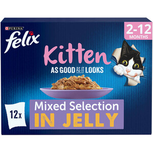 Felix As Good as it Looks Wet Kitten Food by Felix