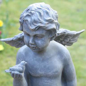 Minel Solar Powered Bird Bath and Water Feature - Brown by Primrose