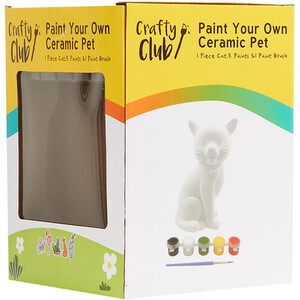 Paint Your Own Ceramic Pet - White