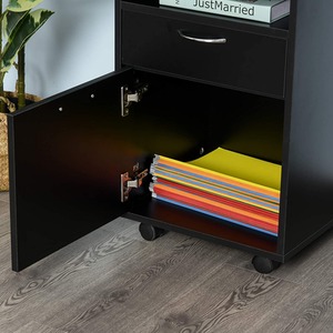 HOMCOM Filing Cabinet With Drawer by HOMCOM