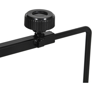 Reptile Lamp Stand with Hook Hanging Base - Black by PawHut