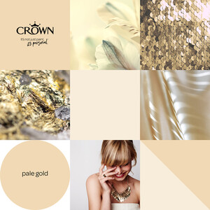 Crown Matt Breatheasy Emulsion Paint - Pale Gold by Crown Paints