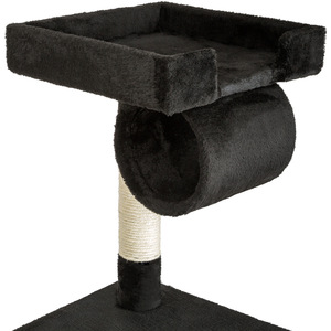 tectake Cat Tree Scratching Post Marcel - Black by tectake