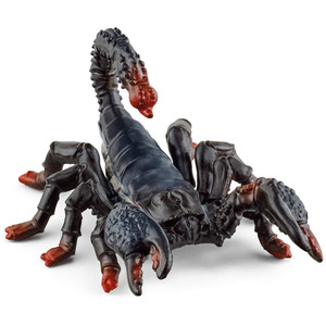 SCHLEICH Wild Life Emperor Scorpion Toy Figure - Black by SCHLEICH