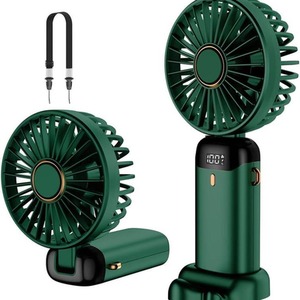 Rechargable Mini Handheld Fan - Green by Dyzi