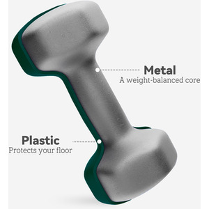 SPORTNOW Dumbbells Set with Carry Rack by SPORTNOW