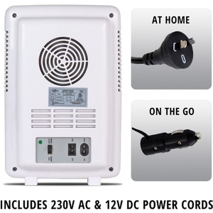 Koolatron Cosmetic Mini Fridge 6L - Silver by Koolatron