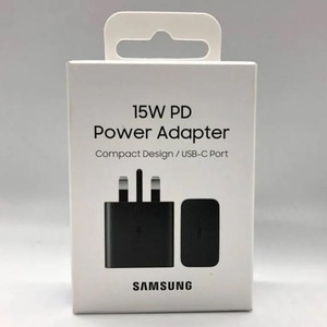 Genuine Samsung 15W PD USB C Wall Charger - Black by Samsung