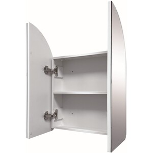 Mayfair Arch Mirror Cabinet - White
