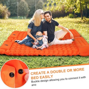 Inflatable Ultralight Camping Mat with Pillow