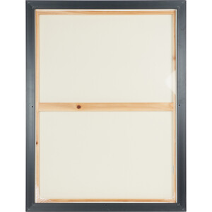 Framed Canvas Set Black - Black / 60 x 80cm by artstudio