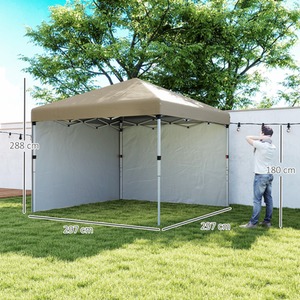 Outsunny 3x3(M) Pop Up Gazebo Party Tent by Outsunny