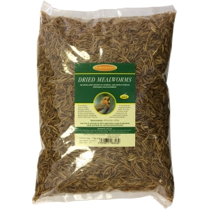 Mealworms Bird Feed - 1000g by Johnston & Jeff